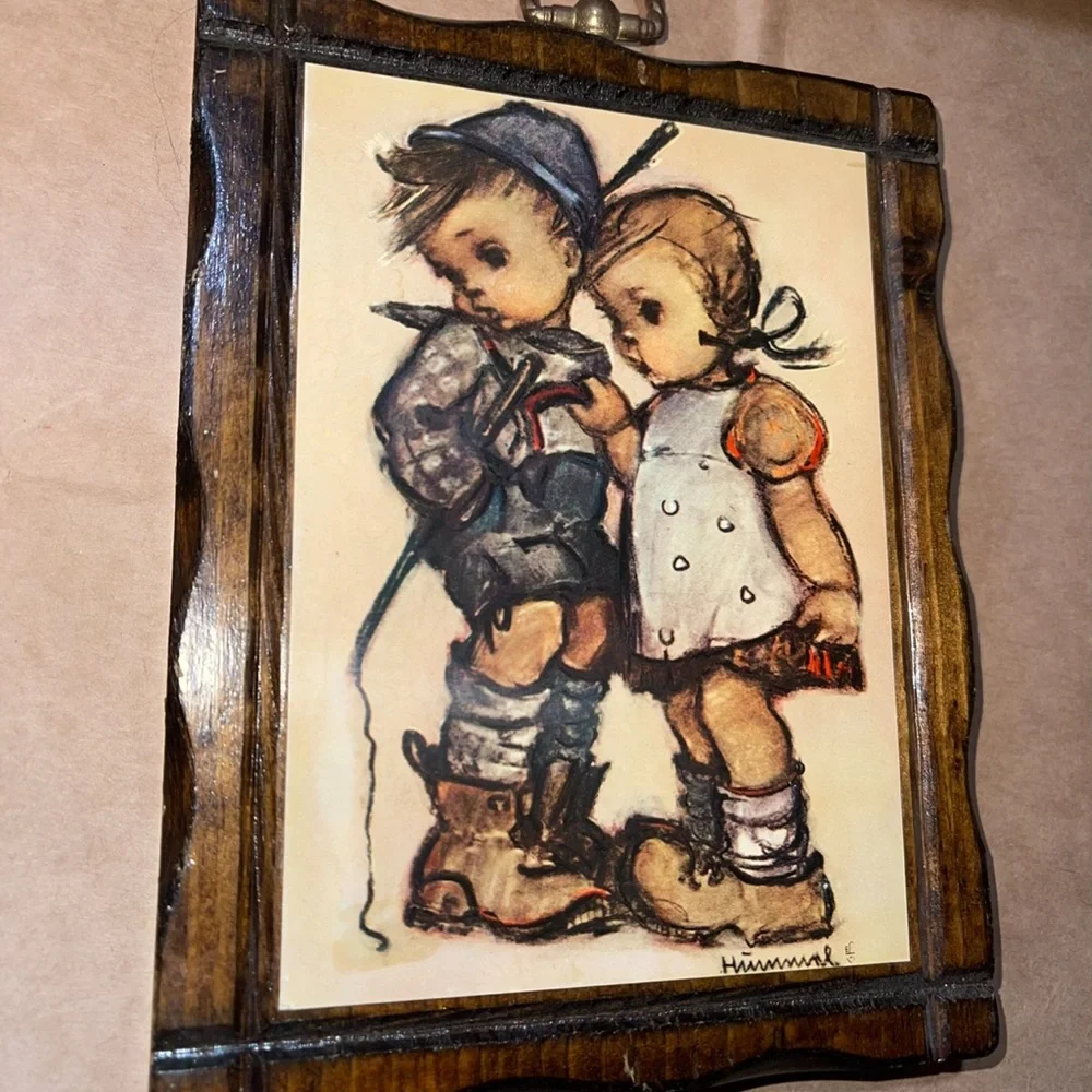 Vintage Hummel wall art 4 pc set - Picture 3 of 10
